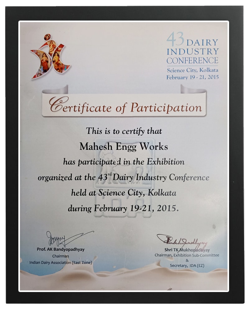 #alt_tagexhibition certificate
