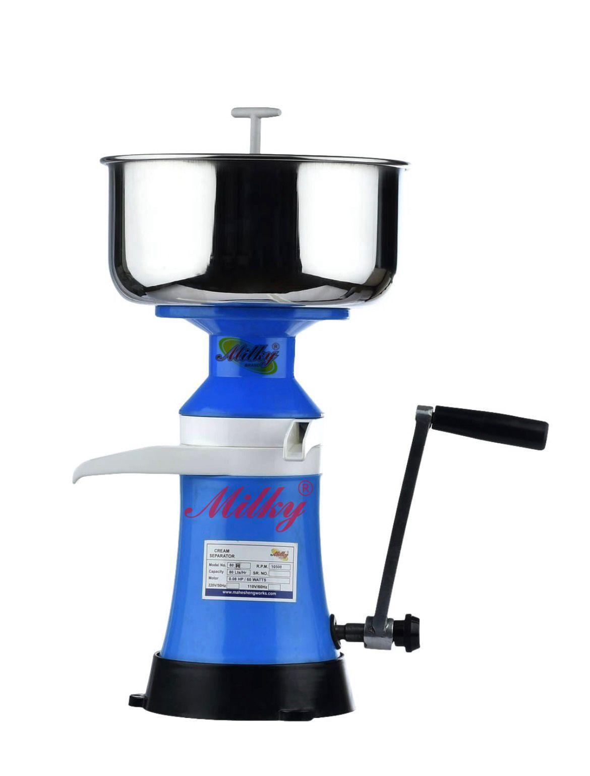 CREAM SEPARATOR (80 LPH Hand Cum)