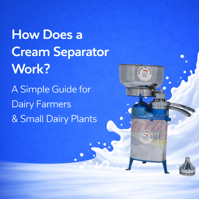 How Does a Cream Separator Work? A Simple Guide for Dairy Farmers & Small Dairy Plants