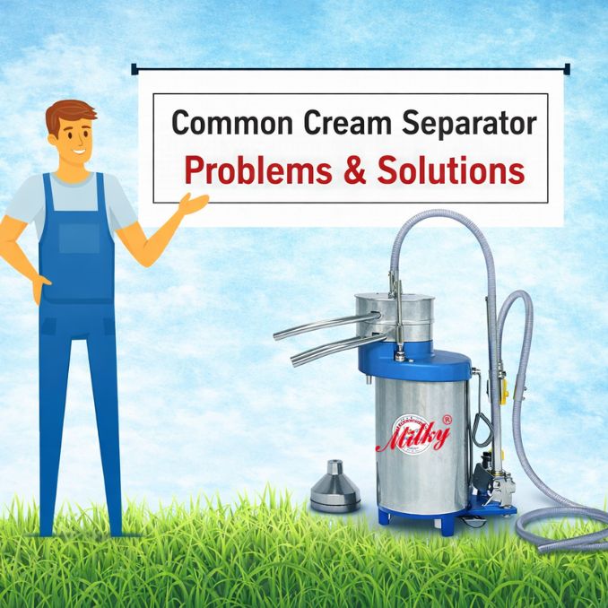 Common Cream Separator Problems & Solutions (And What Actually Works)