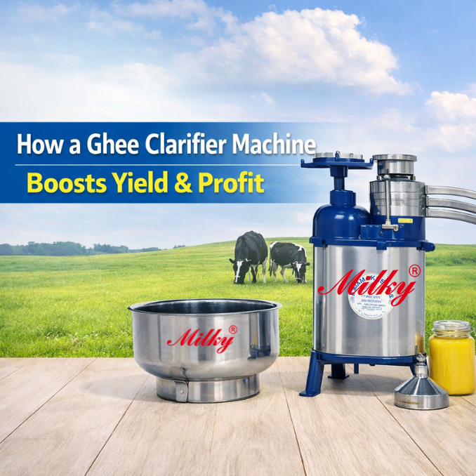 How the Right Ghee Clarifier Machine Maximizes Yield, Profit, and Processing Efficiency for Dairies