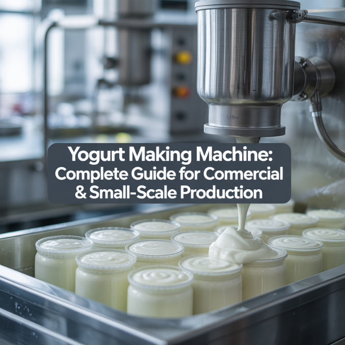 Yogurt Making Machine Guide for Commercial and Small-Scale Production