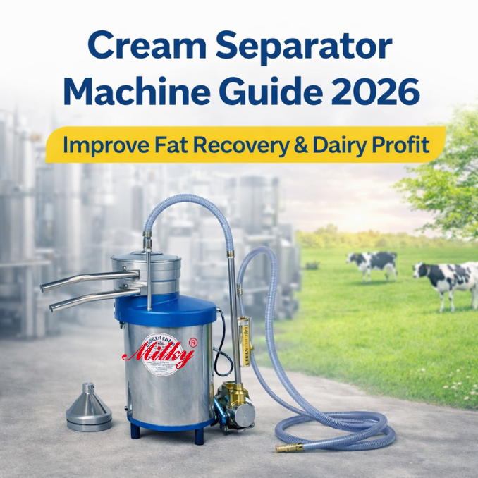 Complete Guide to Cream Separator Machines (2026) – For Small & Medium Dairy Plants in India