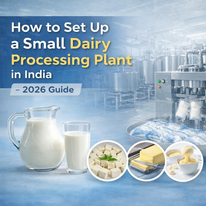 How to Set Up a Small Dairy Processing Plant in India (2026 Guide)