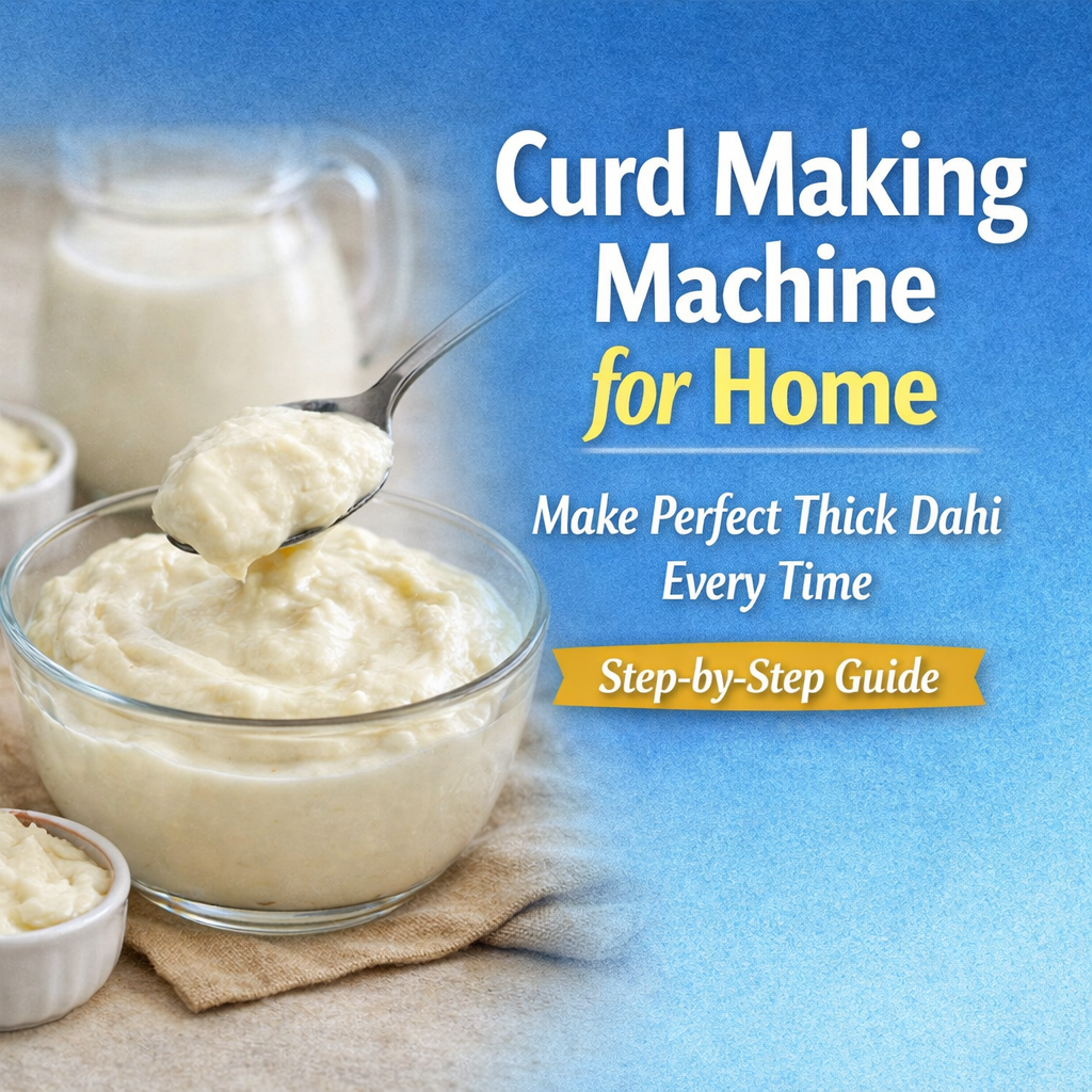 Curd Making Machine for Home: How to Make Perfect Dahi Every Time (Complete Guide)