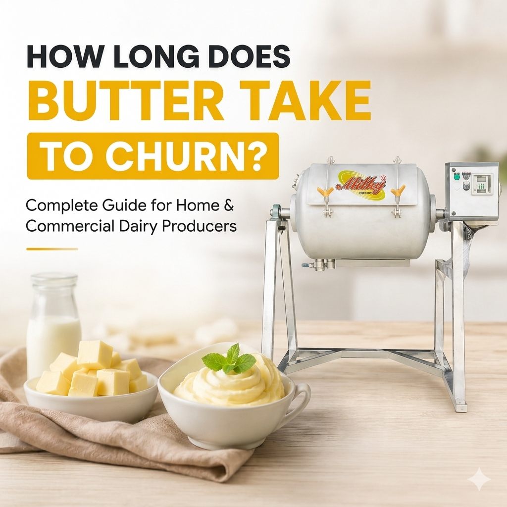 How Long Does It Take to Churn Butter? Complete Time Guide for Manual & Commercial Butter Churning