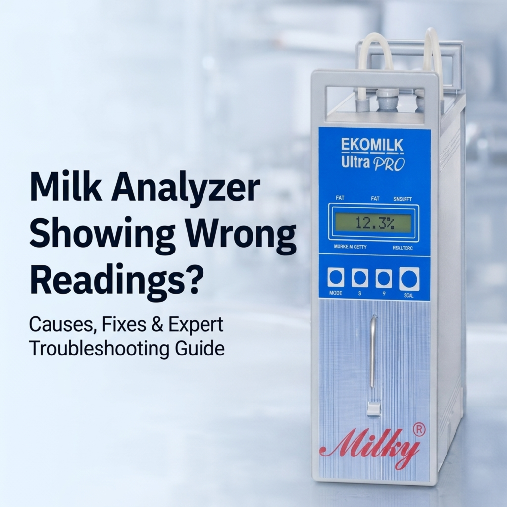 Milk Analyzer Showing Wrong Readings? Causes & Solutions (Complete Troubleshooting Guide)