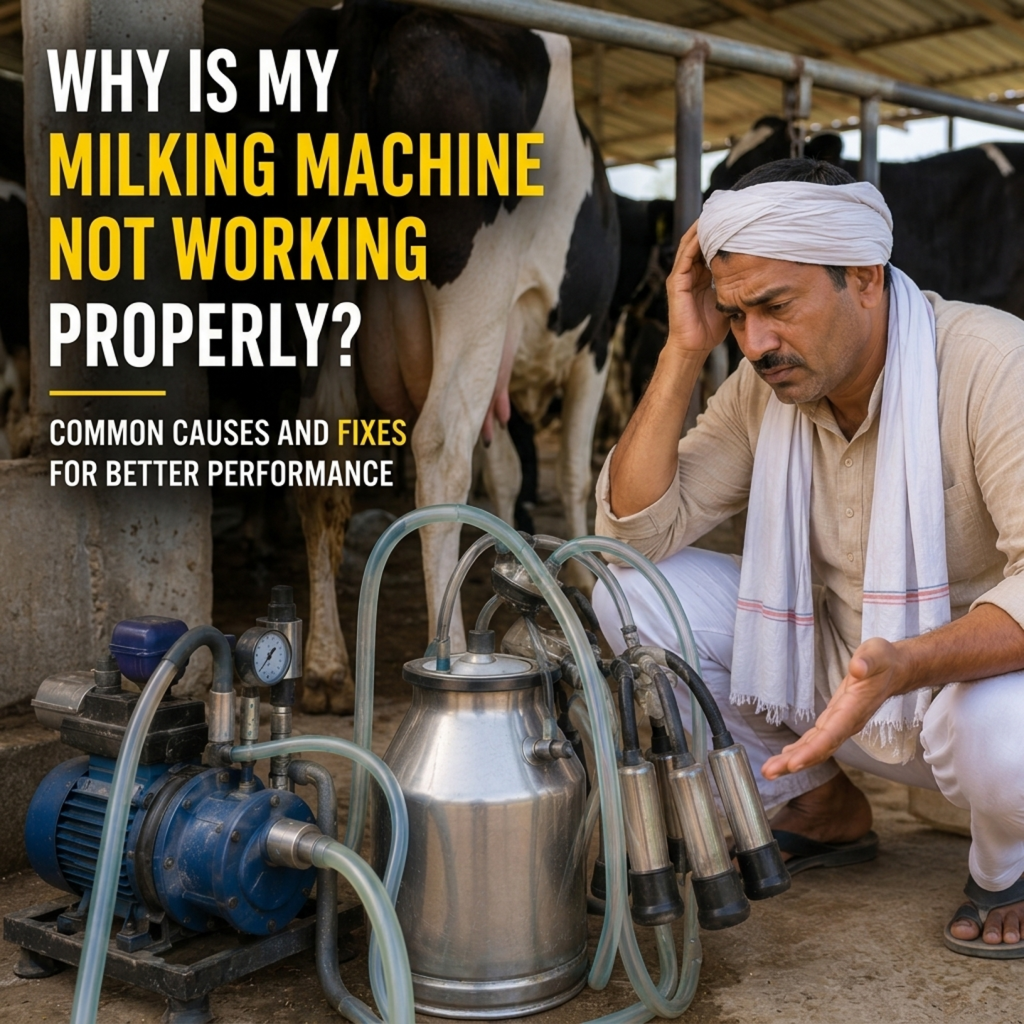 Why Is My Milking Machine Not Working Properly? Common Causes and Fixes