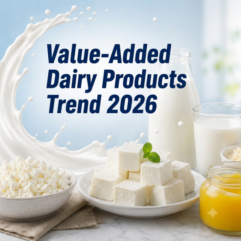 Value-Added Dairy Products Trend 2026: Why Small Dairies Should Add Paneer, Ghee & Khoya Now