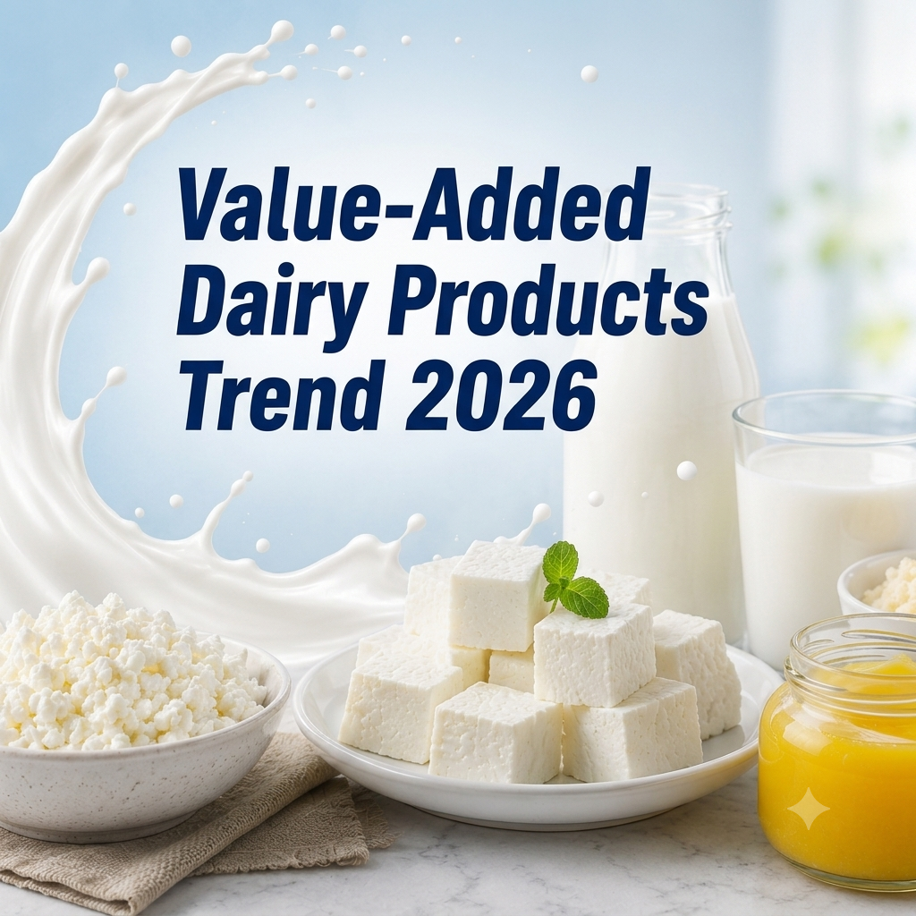 Value-Added Dairy Products Trend 2026: Why Small Dairies Should Add Paneer, Ghee & Khoya Now
