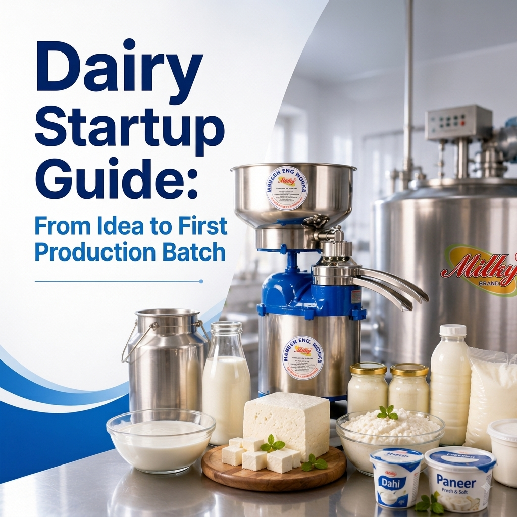 Dairy Startup Guide: From Idea to Your First Production Batch