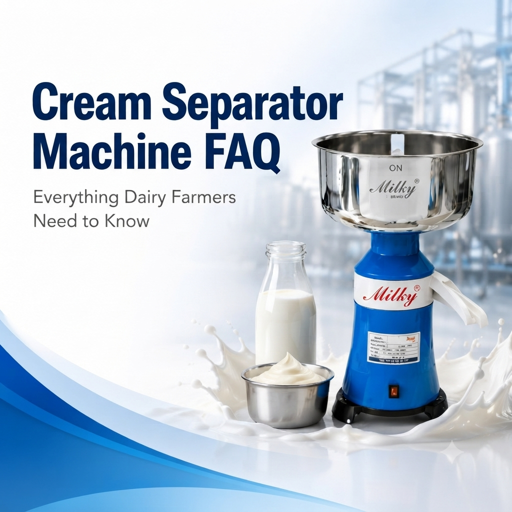 Cream Separator Machine FAQ: Everything Dairy Farmers Need to Know