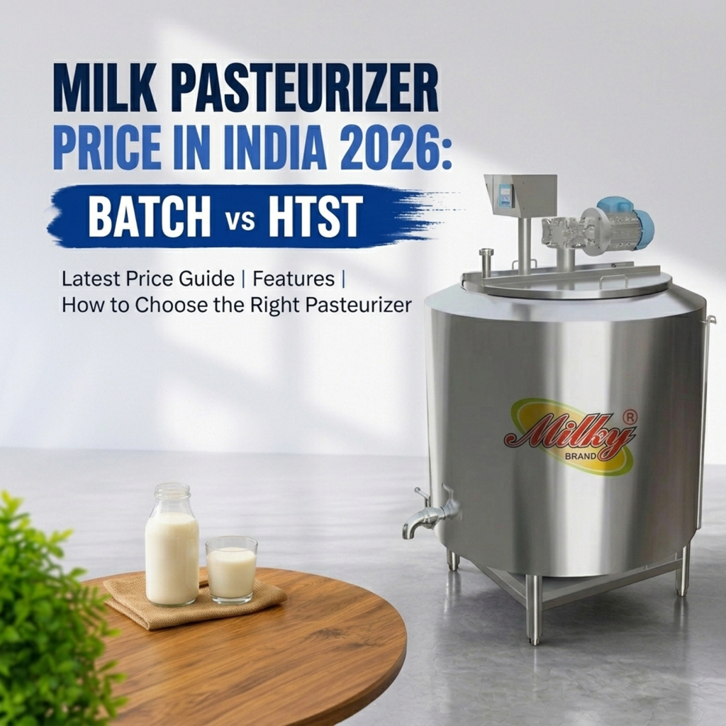 Milk Pasteurizer Price Guide in India (2026): Batch vs HTST