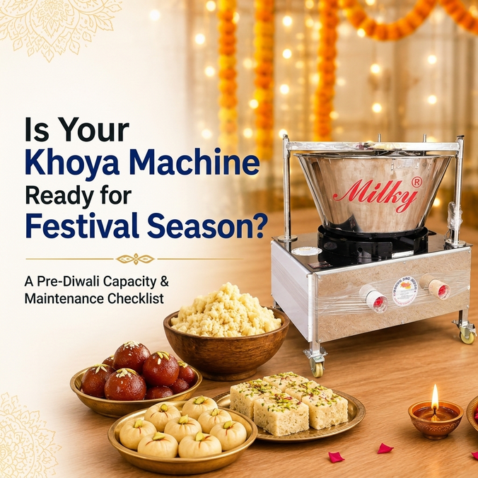 Is Your Khoya Machine Ready for Festival Season? A Pre-Diwali Capacity & Maintenance Checklist
